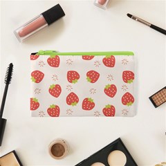 Strawberries Pattern Design Cosmetic Bag (xs) by Wegoenart