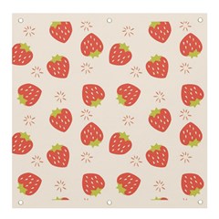 Strawberries Pattern Design Banner And Sign 4  X 4 