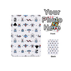 Insect Icon Seamless Pattern Playing Cards 54 Designs (mini)