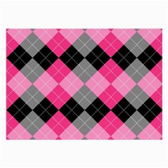 Seamless Argyle Pattern Large Glasses Cloth by Wegoenart