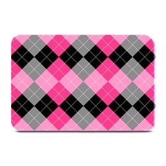 Seamless Argyle Pattern Plate Mats by Wegoenart