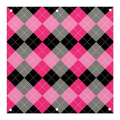 Seamless Argyle Pattern Banner And Sign 3  X 3 