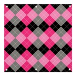 Seamless Argyle Pattern Banner and Sign 3  x 3  Front