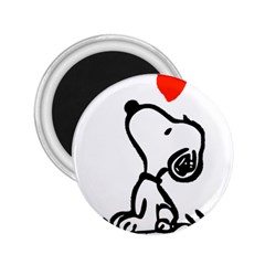 Snoopy Love 2 25  Magnets by Jancukart