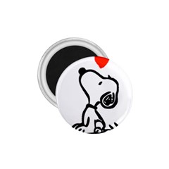 Snoopy Love 1 75  Magnets