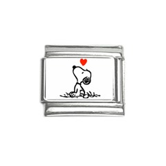 Snoopy Love Italian Charm (9mm)