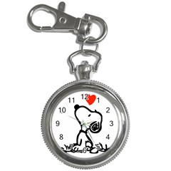 Snoopy Love Key Chain Watches by Jancukart