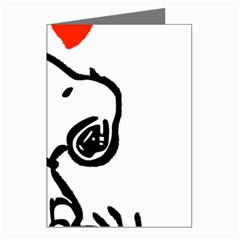 Snoopy Love Greeting Cards (pkg Of 8)