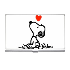 Snoopy Love Business Card Holder by Jancukart