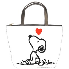 Snoopy Love Bucket Bag