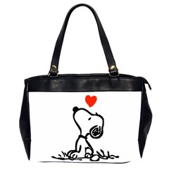 Snoopy Love Oversize Office Handbag (2 Sides)