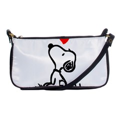 Snoopy Love Shoulder Clutch Bag