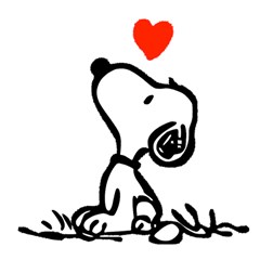 Snoopy Love Play Mat (rectangle) by Jancukart