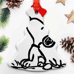 Snoopy Love Ornament (christmas Tree) 