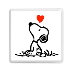 Snoopy Love Memory Card Reader (square) by Jancukart