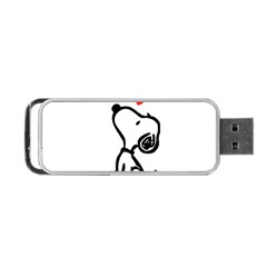 Snoopy Love Portable Usb Flash (two Sides)