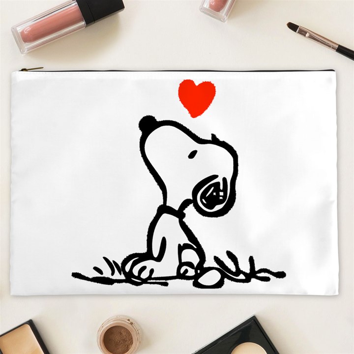 Snoopy Love Cosmetic Bag (XXL)