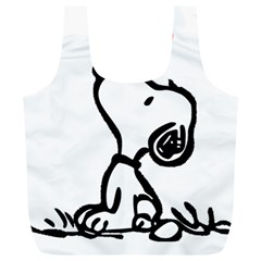 Snoopy Love Full Print Recycle Bag (xl) by Jancukart