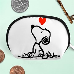 Snoopy Love Accessory Pouch (medium) by Jancukart