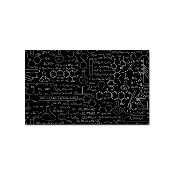 Medical Biology Detail Medicine Psychedelic Science Abstract Abstraction Chemistry Genetics Sticker (Rectangular)