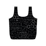 Medical Biology Detail Medicine Psychedelic Science Abstract Abstraction Chemistry Genetics Full Print Recycle Bag (S) Front