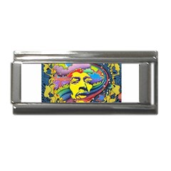 Psychedelic Rock Jimi Hendrix Superlink Italian Charm (9mm)