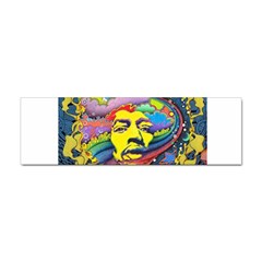 Psychedelic Rock Jimi Hendrix Sticker (Bumper)