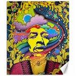 Psychedelic Rock Jimi Hendrix Canvas 20  x 24  19.57 x23.15  Canvas - 1