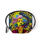 Psychedelic Rock Jimi Hendrix Accessory Pouch (Small) Back