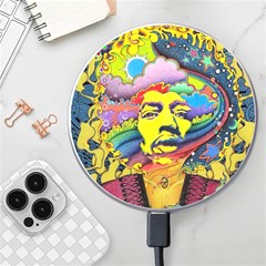 Psychedelic Rock Jimi Hendrix Wireless Charger