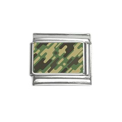 Camouflage Pattern Background Italian Charm (9mm) by Wegoenart