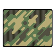 Camouflage Pattern Background Fleece Blanket (small) by Wegoenart