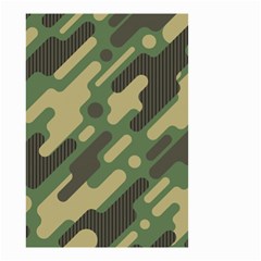 Camouflage Pattern Background Small Garden Flag (two Sides) by Wegoenart