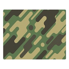 Camouflage Pattern Background Double Sided Flano Blanket (large)  by Wegoenart