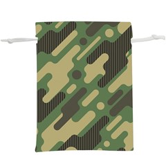 Camouflage Pattern Background  Lightweight Drawstring Pouch (xl) by Wegoenart