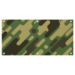 Camouflage Pattern Background Banner And Sign 4  X 2 