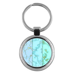 Background-marble-set Key Chain (round) by Wegoenart