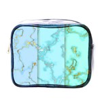 Background-marble-set Mini Toiletries Bag (One Side) Front