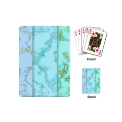 Background-marble-set Playing Cards Single Design (mini) by Wegoenart