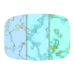 Background-marble-set Mini Square Pill Box by Wegoenart