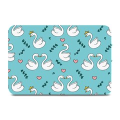 Elegant Swan Pattern Design Plate Mats by Wegoenart