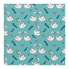 Elegant Swan Pattern Design Banner And Sign 3  X 3 