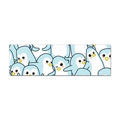 Penguin Pattern Sticker (bumper)