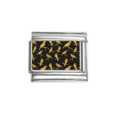 Background-with-golden-birds Italian Charm (9mm)