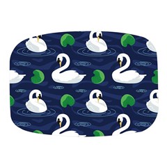 Swan Pattern Elegant Design Mini Square Pill Box by Wegoenart