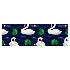 Swan Pattern Elegant Design Banner And Sign 6  X 2 