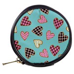 Seamless-pattern-with-heart-shaped-cookies-with-sugar-icing Mini Makeup Bag Back