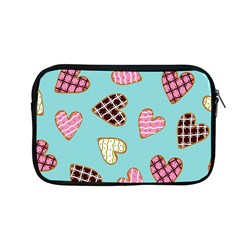 Seamless-pattern-with-heart-shaped-cookies-with-sugar-icing Apple Macbook Pro 13  Zipper Case by Wegoenart