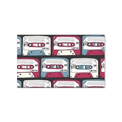 Music Symbol Rock Seamless Pattern Sticker Rectangular (10 Pack) by Wegoenart