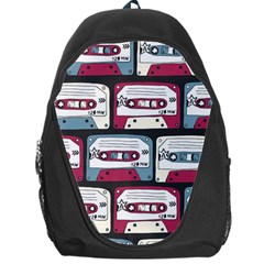 Music Symbol Rock Seamless Pattern Backpack Bag by Wegoenart